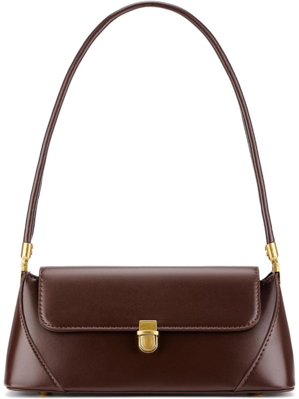 Shoulder Bag for Women Vintage Purse Fashion Classic Vegan Leather Clutch Tote R